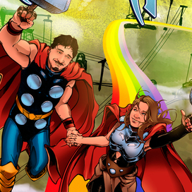 Постер для сайта yourcomicstory.com