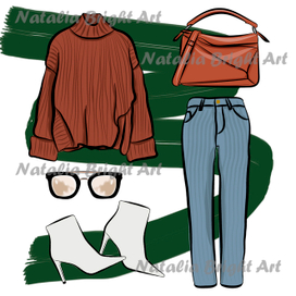 Кэжуал образ