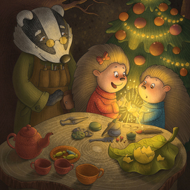 Иллюстрация для рассказа Мася и Тиль