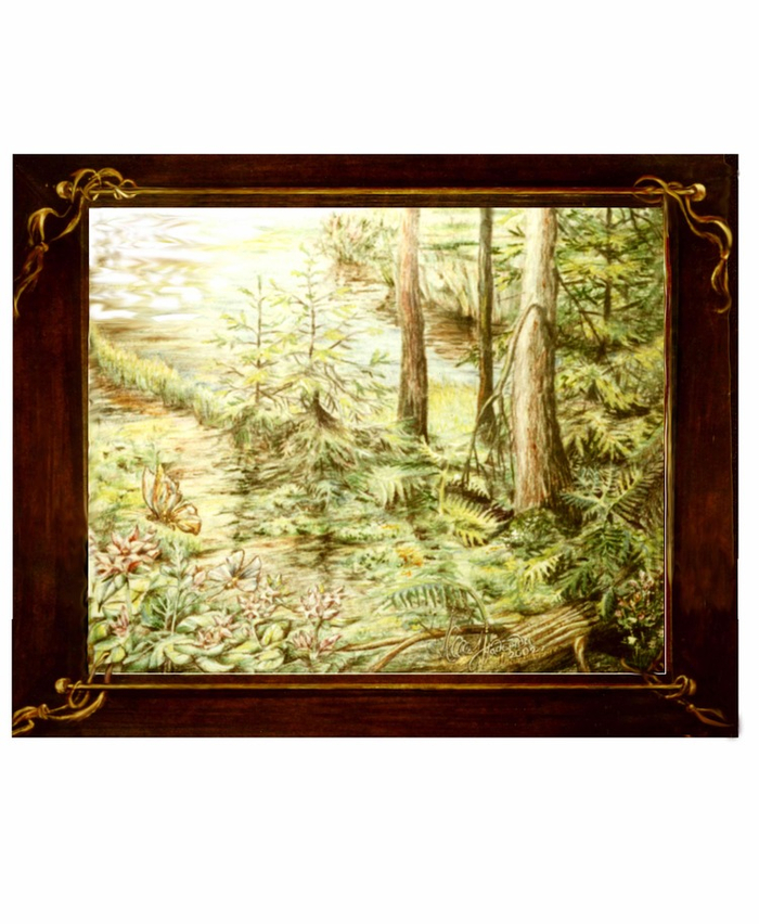 Солнце в лесу.