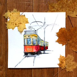 Старый трамвайчик