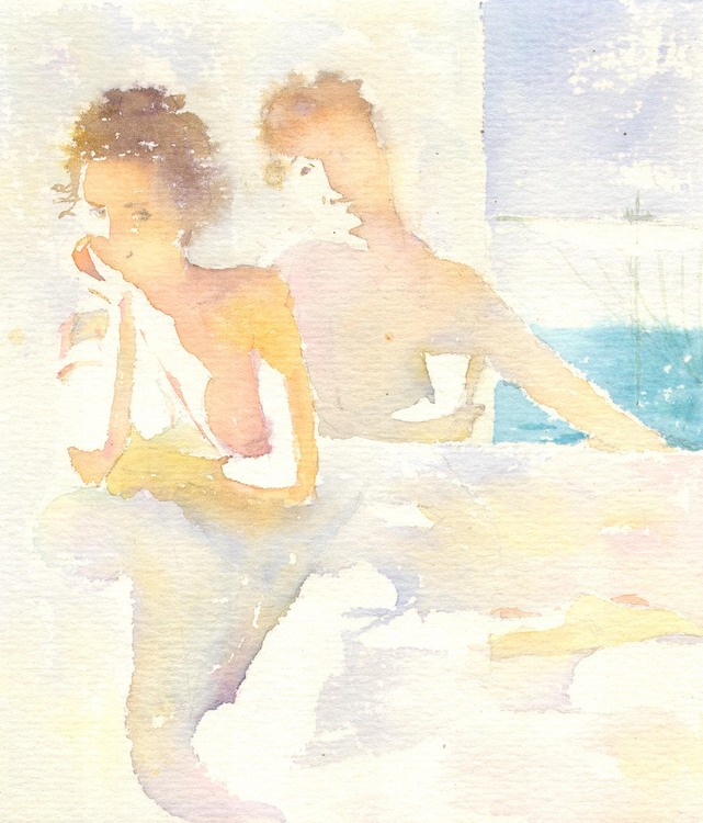 Елена и Парис. Флирт.