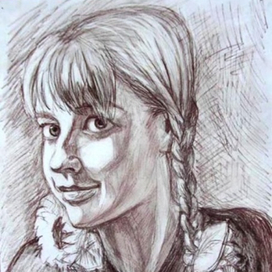 автопортрет с подсолнухами