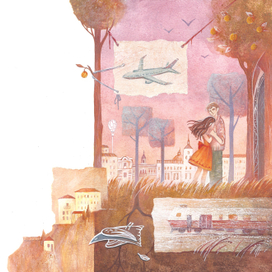 "Апельсиновая девушка" Гордера / Мертвый голубь