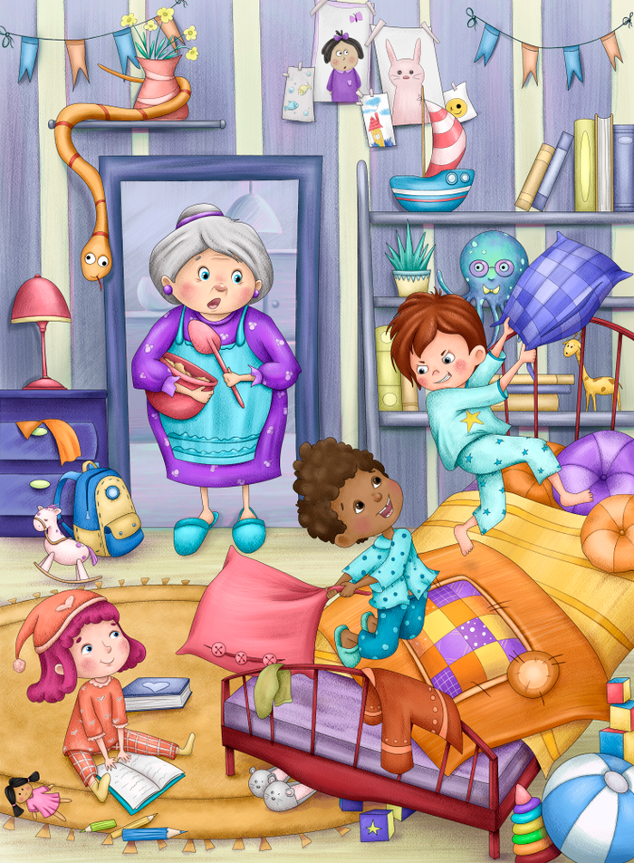 "Внуки, они такие..)"