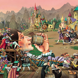 "Гулливер в стране лилипутов"