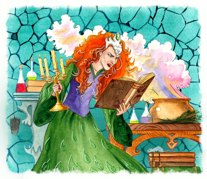 Мигерра в замке.