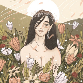 Цветами ветра рисовать