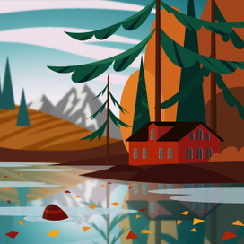 Осенний день