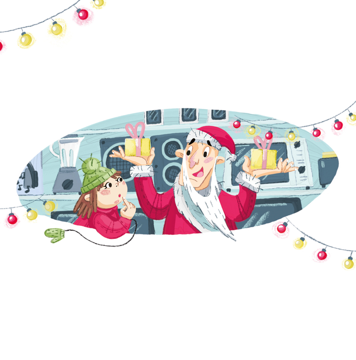 в магазине под Новый Год