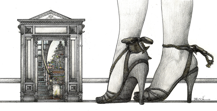 Ожидание новогоднего чуда или маленький дом Джонатана Райта