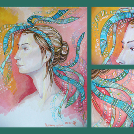 летнее утро