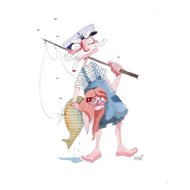 Рыбак и русалка