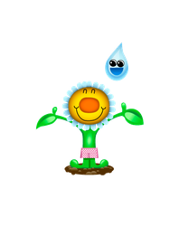 Весёлая ромашка