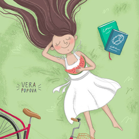 Летняя иллюстрация