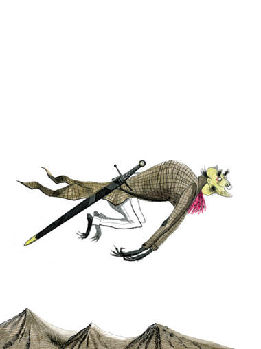 Иллюстрация к сказке Андрея Семина "Джоконда и Принцесса из леса"