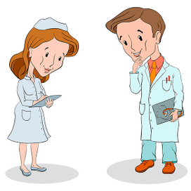 врач и медсестра 