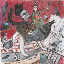 Голуби в квартире