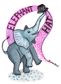 Elephant and hat