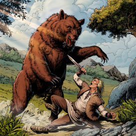Спартак и медведь