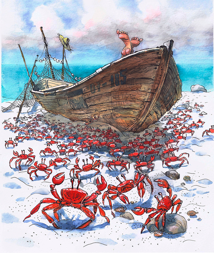 Пляжные хулиганы.