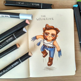 Фанарт россомаха