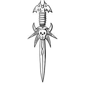 Скетч меча