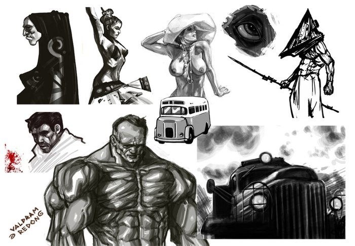 Наброски (Графический планшет)