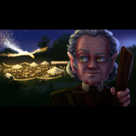 Бильбо покидает Шир