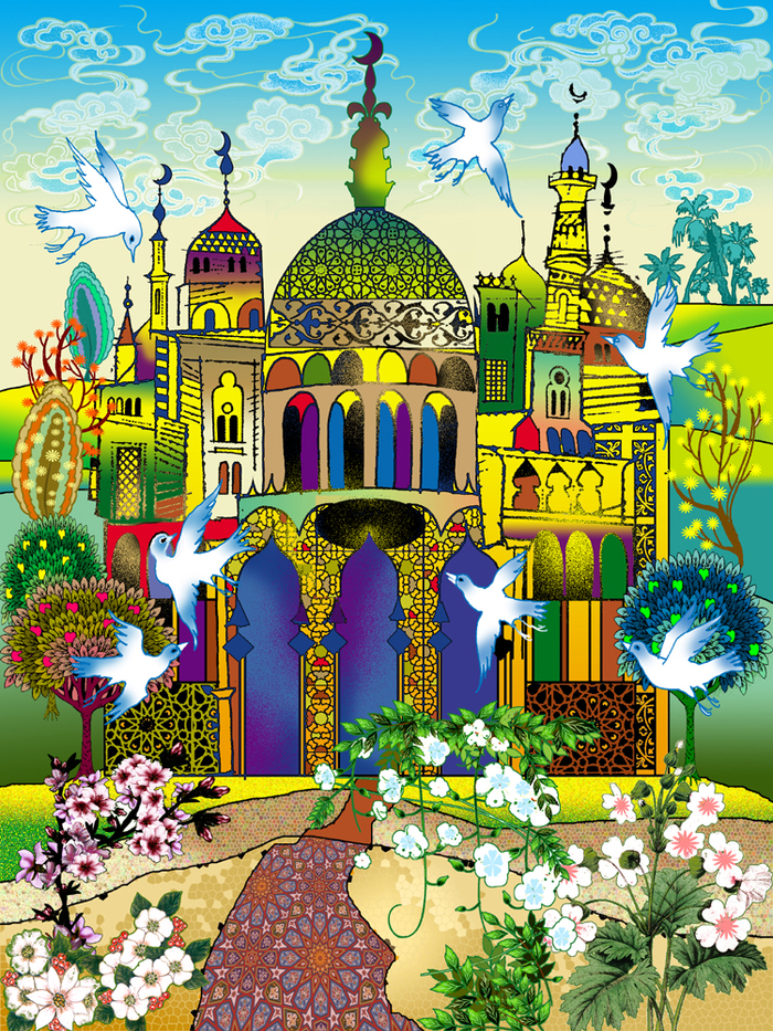 Восточные сказки. Дворец