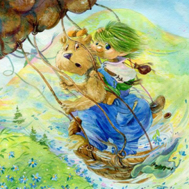 "Горячий мешок" полет на шаре...