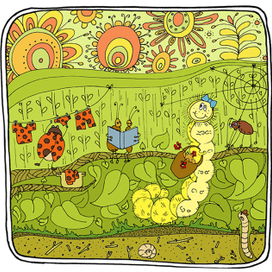 Гусеница Ляля