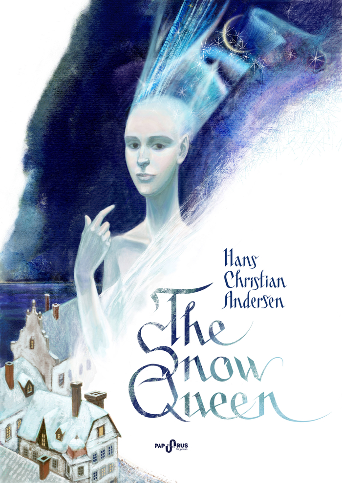 Обложка "Снежной королевы" для Kirjastus Papüürus OÜ https://papurus.eu/French