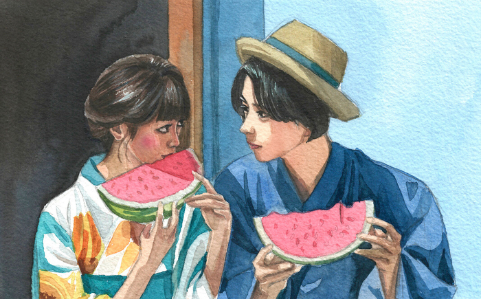 перекус на веранде