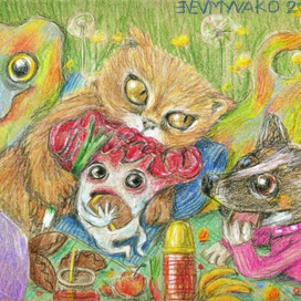 Продолжение Сказки про Кота и Гриб