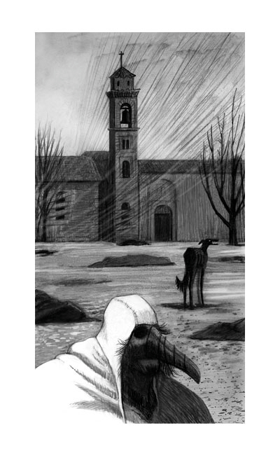 Иллюстрация к историческому роману Андрея Семина "Амадо"