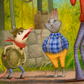 Кто-то масло съел