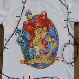 Роспись одежды на заказ