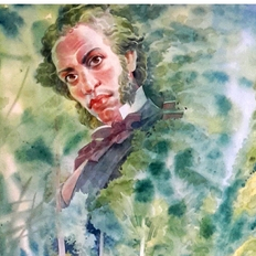 Пушкин. Там на неведомых дорожках.