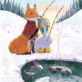 Гусик и Лис