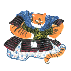 тигр самурай