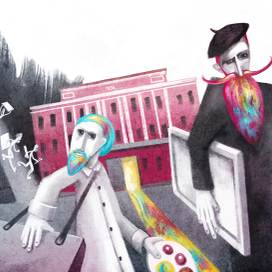 Выпускники художественного училища