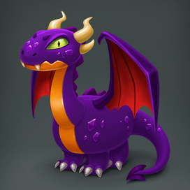 Дизайн Персонажа для игры (Нидхёгг).