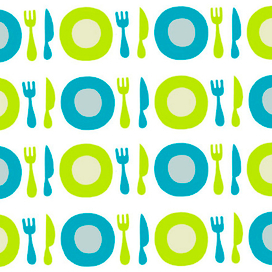 серия Посуда | Паттерн раз