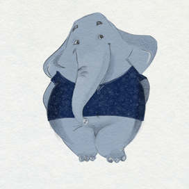 Слон стесняшка