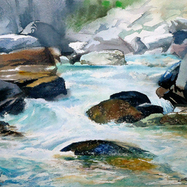 ,,Горный поток-2.Алтай,,