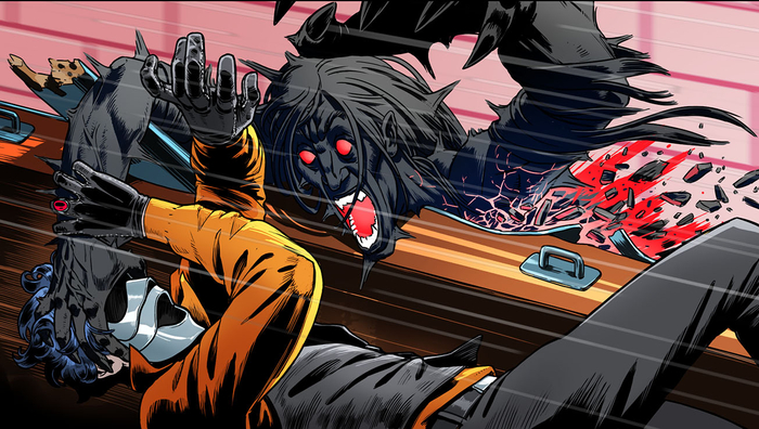 Комикс иллюстрация