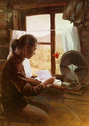 В. Ляхницкий "Вдали от фронта"