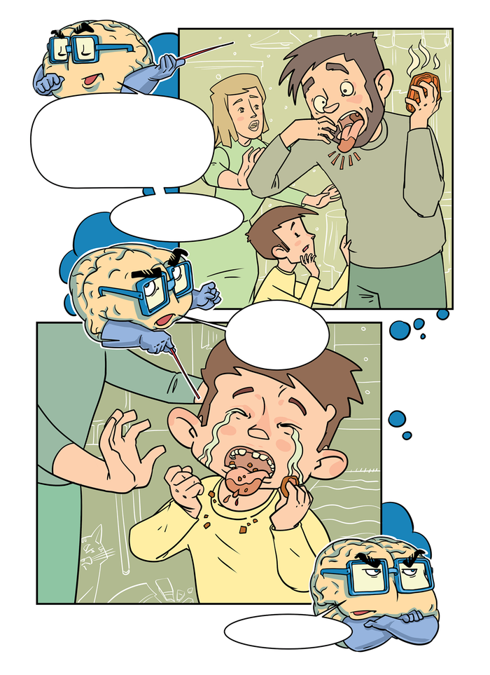 комикс "мозг, который нужен всем"