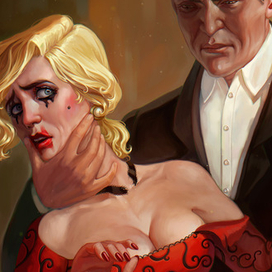 Иллюстрация по книге  Валентина Пикуль "Честь имею"